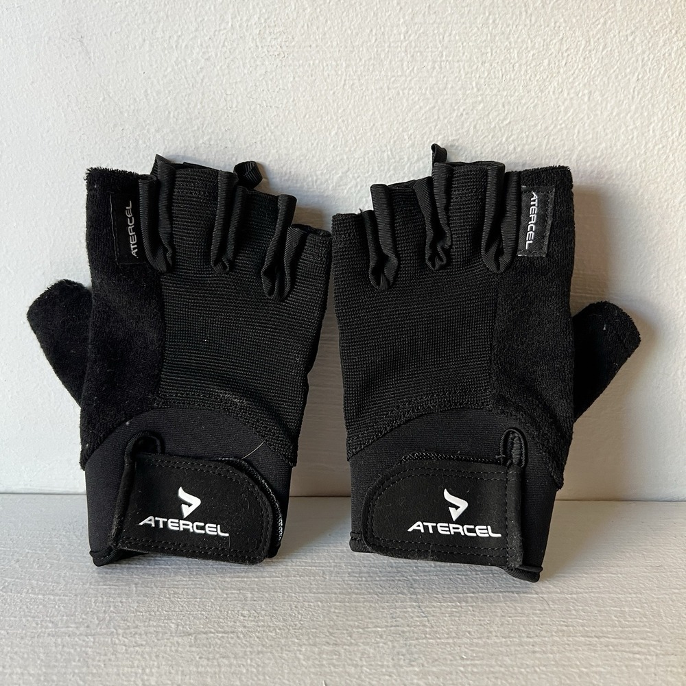 ATERCEL Workout Gloves Unisex Exercise Gloves Weight Lifting - Cycling - Size XS